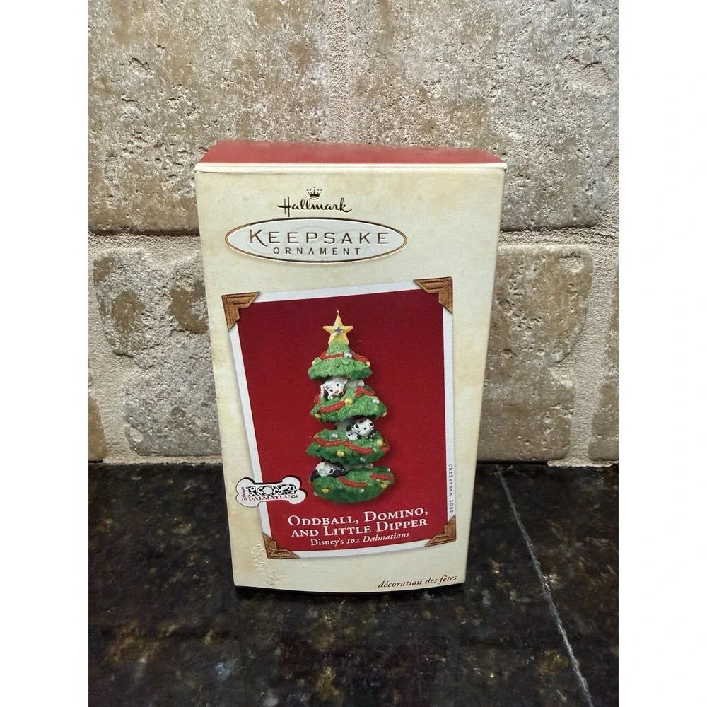 Hallmark Keepsake Ornament Oddball, Little Dipper and‎ Domino 102 Dalmatians
